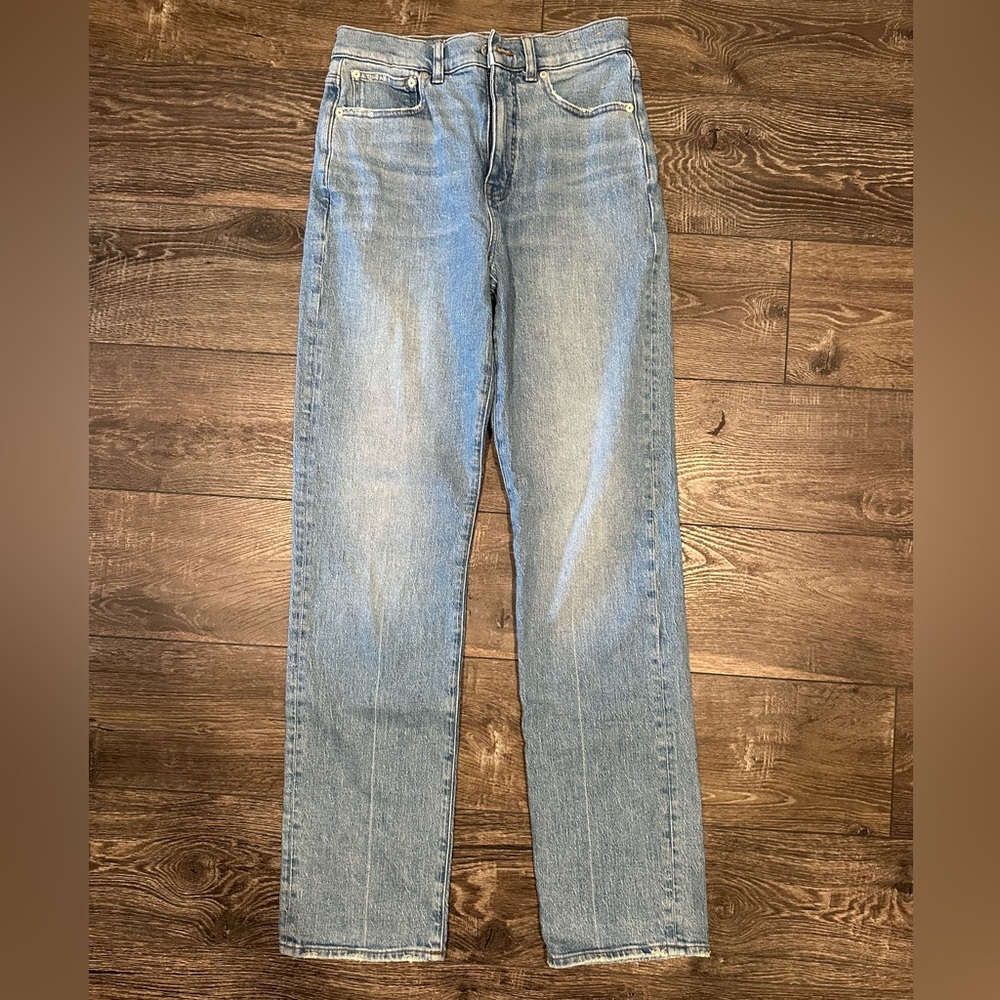 Madewell 90s straight Jean